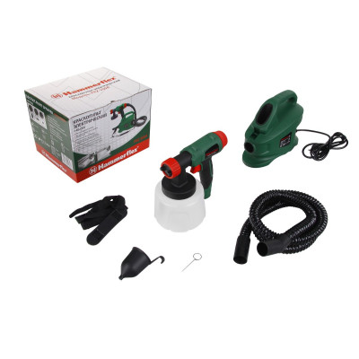 Краскопульт Hammer PRZ500A 500Вт 800мл бак, вязкость до 60 DIN Краскопульт Hammer PRZ500A 500Вт 800мл бак, вязкость до 60 DIN