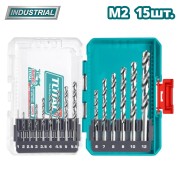 Набор сверл по металлу TOTAL TACSDL51508 (15 шт)
