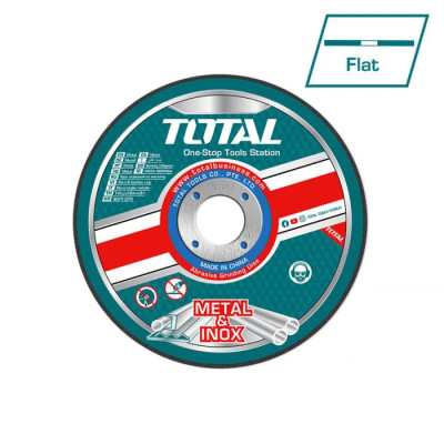 Круг отрезной 125x1,0x22,2 мм по металлу TOTAL TAC2101251 Круг отрезной 125x1,0x22,2 мм по металлу TOTAL TAC2101251