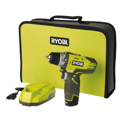 Дрель-шуруповерт аккумуляторная RYOBI R12DD-220S Дрель-шуруповерт аккумуляторная RYOBI R12DD-220S
