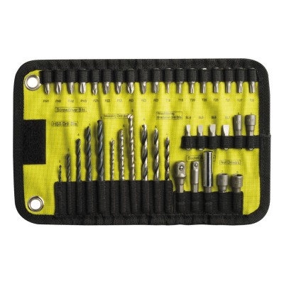 Набор сверл и бит RYOBI RAK40RM (40 шт.) Набор сверл и бит RYOBI RAK40RM (40 шт.)