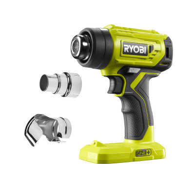 ONE + / Фен строительный (термовоздуходувка) RYOBI R18HG-0 (без батареи) ONE + / Фен строительный (термовоздуходувка) RYOBI R18HG-0 (без батареи)