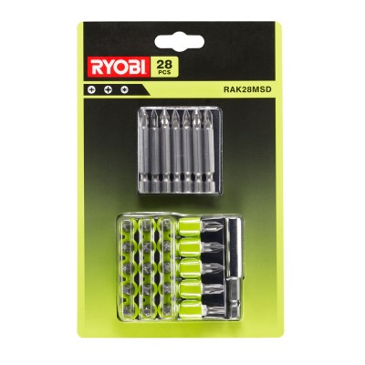 Набор бит RYOBI RAK28MSD (28 шт.) Набор бит RYOBI RAK28MSD (28 шт.)