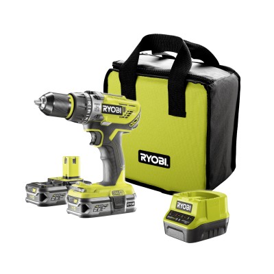ONE + / Ударная дрель-шуруповерт RYOBI R18PD31-225S ONE + / Ударная дрель-шуруповерт RYOBI R18PD31-225S