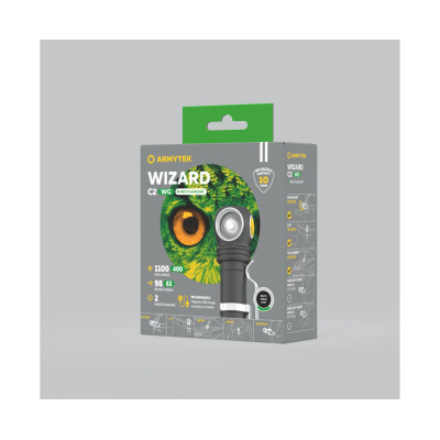 Фонарь Armytek Wizard C2 WG Magnet USB Белый Фонарь Armytek Wizard C2 WG Magnet USB Белый