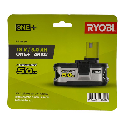 ONE + / Аккумулятор RYOBI RB18L50 ONE + / Аккумулятор RYOBI RB18L50