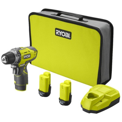 Дрель-шуруповерт аккумуляторная RYOBI R12DD-220S Дрель-шуруповерт аккумуляторная RYOBI R12DD-220S