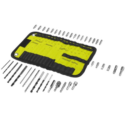 Набор сверл и бит RYOBI RAK40RM (40 шт.) Набор сверл и бит RYOBI RAK40RM (40 шт.)