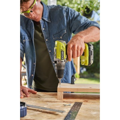 ONE + / Ударная дрель-шуруповерт RYOBI R18PD3-215S ONE + / Ударная дрель-шуруповерт RYOBI R18PD3-215S