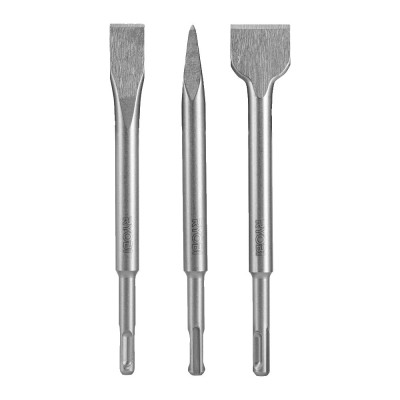 Набор зубил SDS-PLUS RYOBI RAKSPC03 (3шт.) Набор зубил SDS-PLUS RYOBI RAKSPC03 (3шт.)