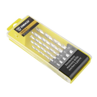 Набор сверл по бетону DEKO DH05-1 (5 шт.) Набор сверл по бетону DEKO DH05-1 (5 шт.)
