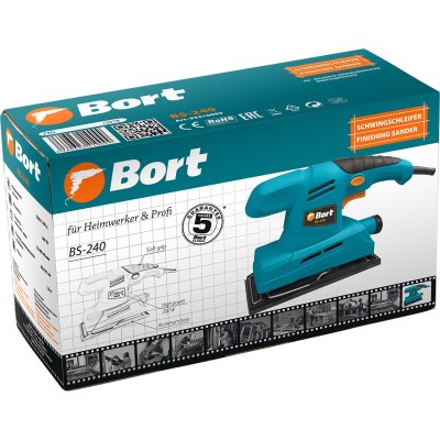 Виброшлифмашина Bort BS-240 Виброшлифмашина Bort BS-240