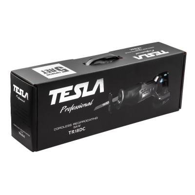Пила сабельная аккумуляторная TESLA TR18DC TO (без батареи) Пила сабельная аккумуляторная TESLA TR18DC TO (без батареи)