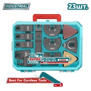 Набор оснастки для многофункционального инструмента TOTAL TAKTMT2301 (23 шт)