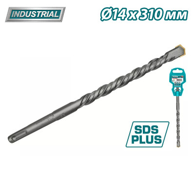 Бур SDS-plus 14х310мм TOTAL TAC311404 Бур SDS-plus 14х310мм TOTAL TAC311404