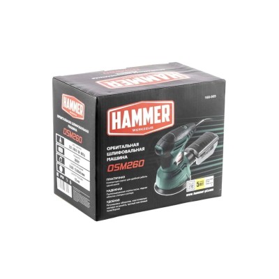 Эксцентриковая шлифмашина Hammer Flex OSM260 Эксцентриковая шлифмашина Hammer Flex OSM260