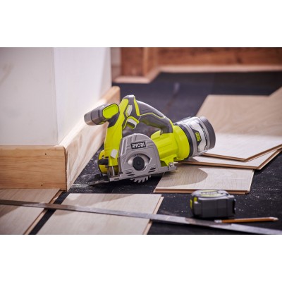 ONE + / Пила циркулярная RYOBI R18MMS-0 (без батареи) ONE + / Пила циркулярная RYOBI R18MMS-0 (без батареи)