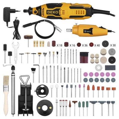 Граверы DEKO DKRT и DKRT200 SET 237 Граверы DEKO DKRT и DKRT200 SET 237
