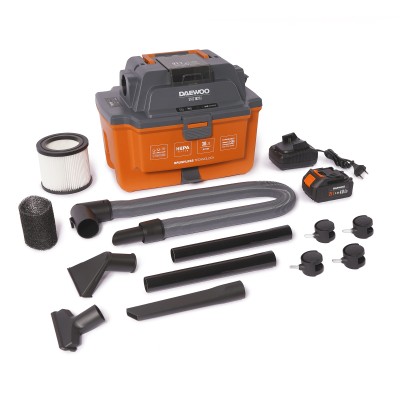 Пылесос строительный аккумуляторный DAEWOO DAVC 1621Li SET Пылесос строительный аккумуляторный DAEWOO DAVC 1621Li SET