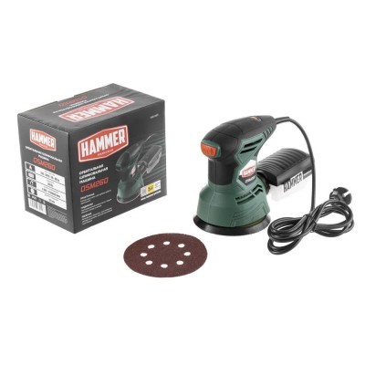 Эксцентриковая шлифмашина Hammer Flex OSM260 Эксцентриковая шлифмашина Hammer Flex OSM260
