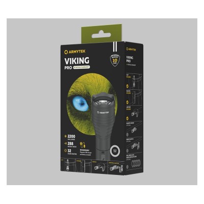 Фонарь Armytek Viking Pro Magnet USB Теплый Фонарь Armytek Viking Pro Magnet USB Теплый