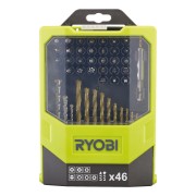Набор сверл и бит RYOBI RAK46MiXC (46 шт.)