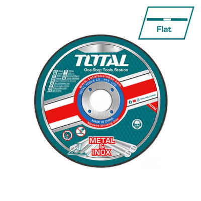 Круг отрезной 230x1,6х22,2 мм по металлу TOTAL TAC2162301 Круг отрезной 230x1,6х22,2 мм по металлу TOTAL TAC2162301