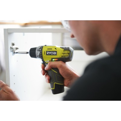 Дрель-шуруповерт аккумуляторная RYOBI R12DD-LL13S Дрель-шуруповерт аккумуляторная RYOBI R12DD-LL13S