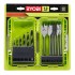 Набор сверл по дереву RYOBI RAK12SWD (12 шт.) Набор сверл по дереву RYOBI RAK12SWD (12 шт.)