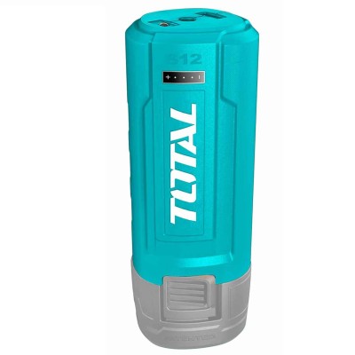 Адаптер с аккумулятора 12В на USB TOTAL TUCLI1201 Адаптер с аккумулятора 12В на USB TOTAL TUCLI1201
