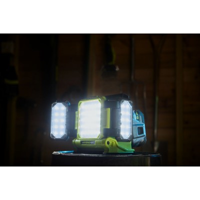 ONE + / Фонарь гибридный RYOBI RLPH18-0 (без батареи) ONE + / Фонарь гибридный RYOBI RLPH18-0 (без батареи)