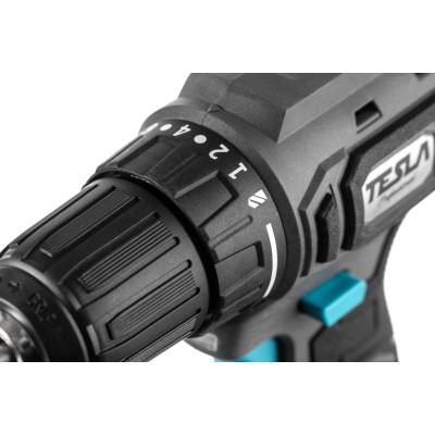 Дрель-шуруповерт аккумуляторная TESLA TCD12BL Дрель-шуруповерт аккумуляторная TESLA TCD12BL