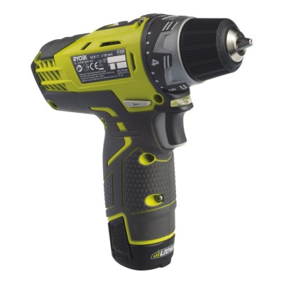Дрель-шуруповерт аккумуляторная RYOBI R12DD-LL13S Дрель-шуруповерт аккумуляторная RYOBI R12DD-LL13S