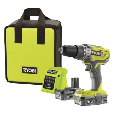 ONE + / Ударная дрель-шуруповерт RYOBI R18PD3-220S ONE + / Ударная дрель-шуруповерт RYOBI R18PD3-220S