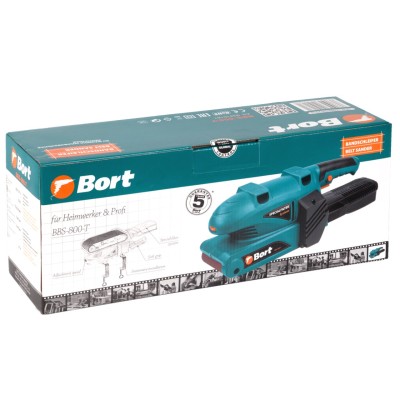Ленточная шлифмашина Bort BBS-800-T Ленточная шлифмашина Bort BBS-800-T