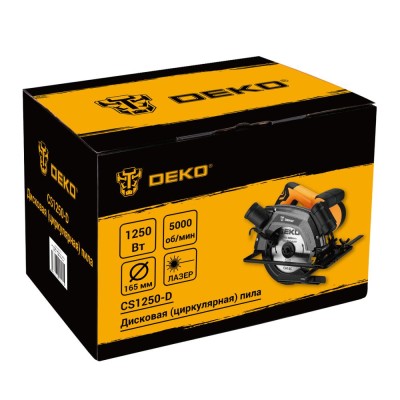Пила циркулярная DEKO CS1250-D Пила циркулярная DEKO CS1250-D