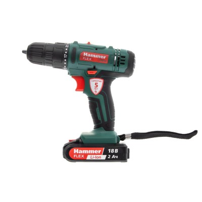 Дрель-шуруповерт аккумуляторная Hammer ACD18BS Дрель-шуруповерт аккумуляторная Hammer ACD18BS