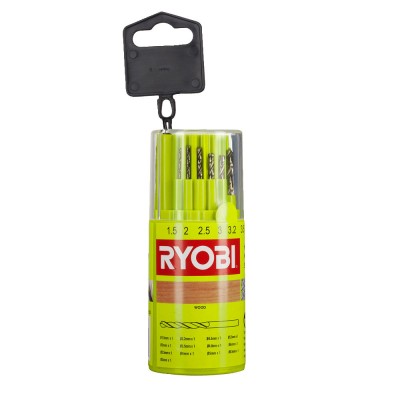 Набор сверл по металлу RYOBI RAK13HSS (13шт.) Набор сверл по металлу RYOBI RAK13HSS (13шт.)