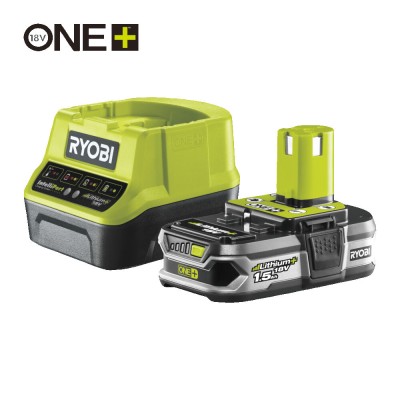 ONE + / Аккумулятор с зарядным устройством RYOBI RC18120-115 ONE + / Аккумулятор с зарядным устройством RYOBI RC18120-115