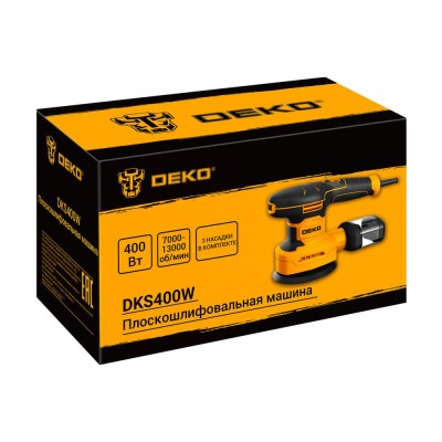 Эксцентриковая шлифмашина DEKO DKS400W Эксцентриковая шлифмашина DEKO DKS400W