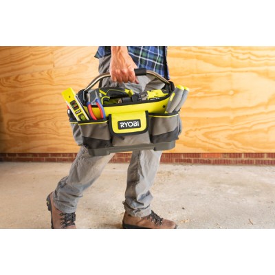 Малая открытая сумка для инструмента RYOBI RSSSOT1 Малая открытая сумка для инструмента RYOBI RSSSOT1