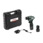 Аккум. дрель бесщ. Hammer ACD12BL 12В 2x2Ач LiION 10мм 0-400/0-1400об/мин 40Нм в кейсе