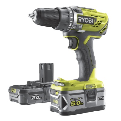 ONE + / Дрель-шуруповерт RYOBI R18DD3-252S ONE + / Дрель-шуруповерт RYOBI R18DD3-252S