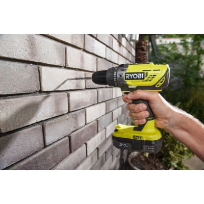 ONE + / Ударная дрель-шуруповерт RYOBI R18PD3-242S ONE + / Ударная дрель-шуруповерт RYOBI R18PD3-242S