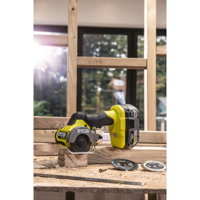 ONE + / Пила циркулярная аккумуляторная Ryobi HP RCT18C-0 (без батареи) ONE + / Пила циркулярная аккумуляторная Ryobi HP RCT18C-0 (без батареи)