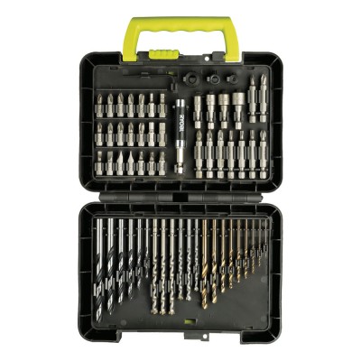Набор сверл и бит RYOBI RAK60DDF (60 шт.) Набор сверл и бит RYOBI RAK60DDF (60 шт.)