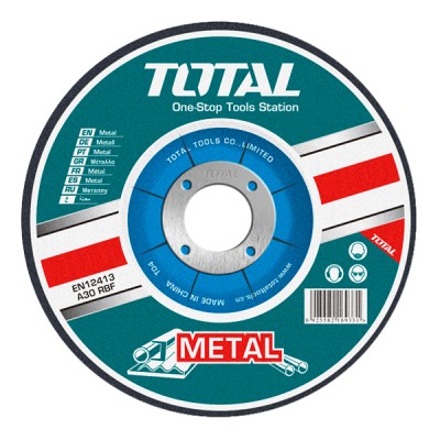 Круг отрезной 230x2,0x22,2 мм по металлу TOTAL TAC2212306 Круг отрезной 230x2,0x22,2 мм по металлу TOTAL TAC2212306