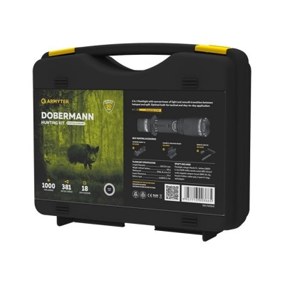 Фонарь Armytek Dobermann Hunting Kit Белый Фонарь Armytek Dobermann Hunting Kit Белый
