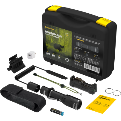Фонарь Armytek Dobermann Hunting Kit Белый Фонарь Armytek Dobermann Hunting Kit Белый