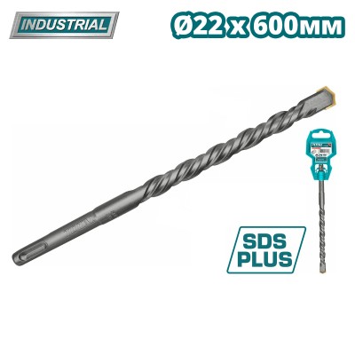 Бур SDS-plus 22x540x600 TOTAL TAC312206 Бур SDS-plus 22x540x600 TOTAL TAC312206